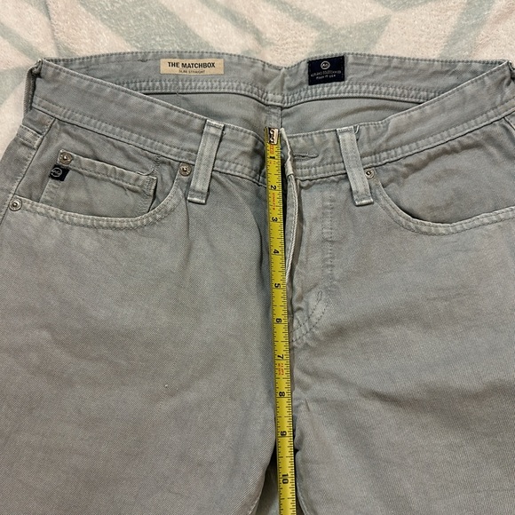 AG Matchbox Sz 30 65% Cotton 35% Tencel sea foam Gray. - Picture 4 of 6